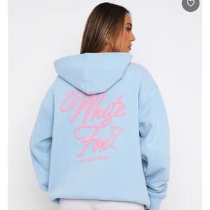 White Fox ‘With Love & Kisses’ Oversized Hoodie